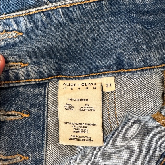 Alice + Olivia Denim Shorts - Picture 3 of 7